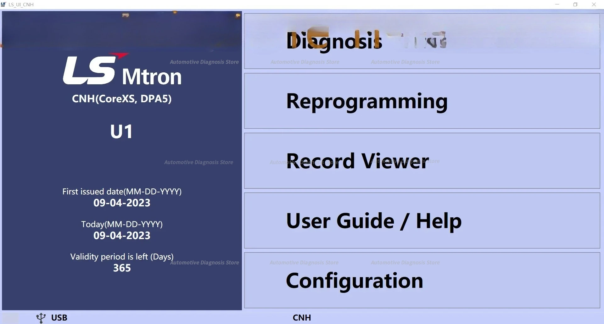 LS MTRON Tier4 Diagnostic Software 2.0.0.6