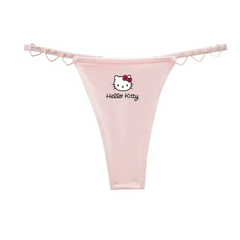 2024 Sanrios Ladies New G-String Underwear Hello Kitty Kuromi My Melody Cinnamoroll Girl Sexy Y2K Pink Underpants Thong Lingerie