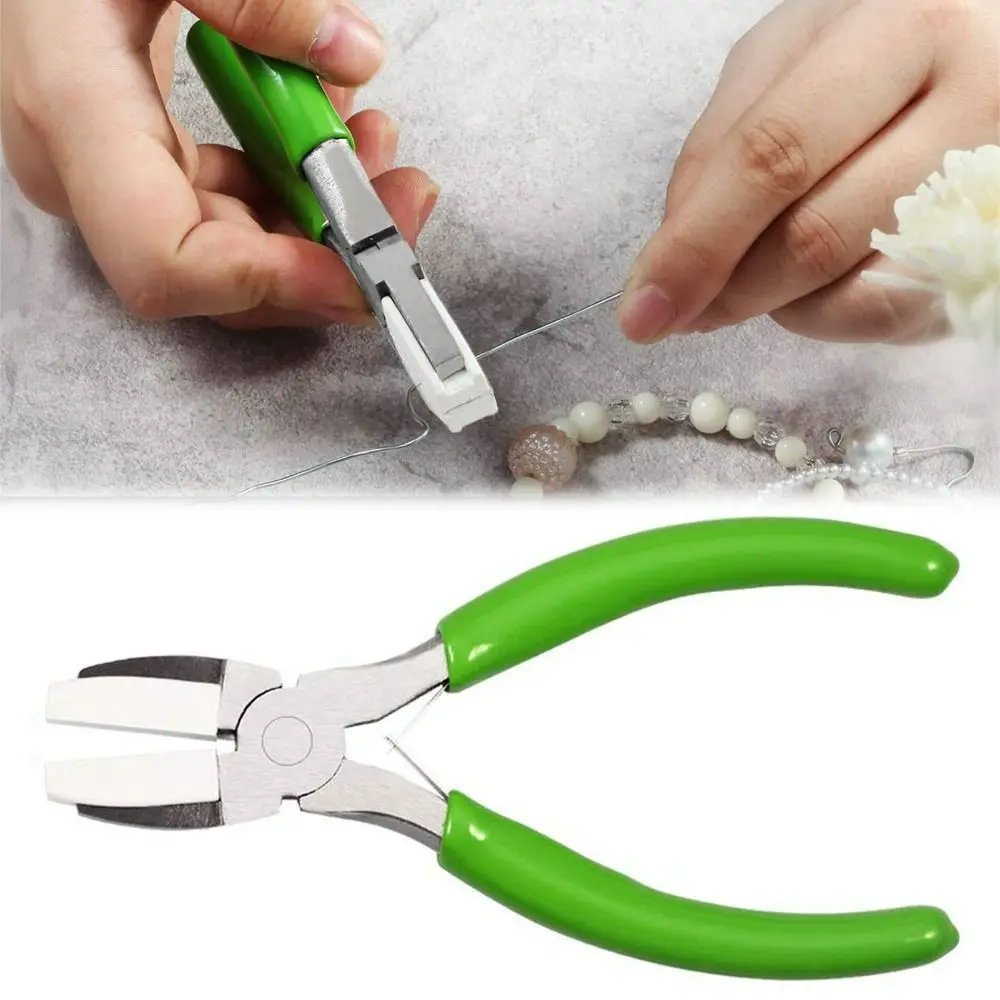 Nylon Jaw Pliers Wire Straightener Pliers Steel Jewelry Making Pliers Multifunctional Hand Tool Portable Repair Tool Parts