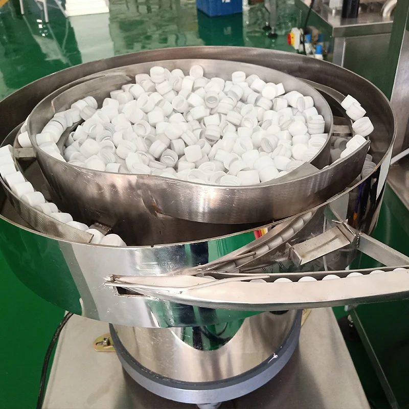 2026 Small Portable Automatic Vibrating Lids/capper Sorter Capper/lids Feeder Machine Vibrative Type Capping Sorter
