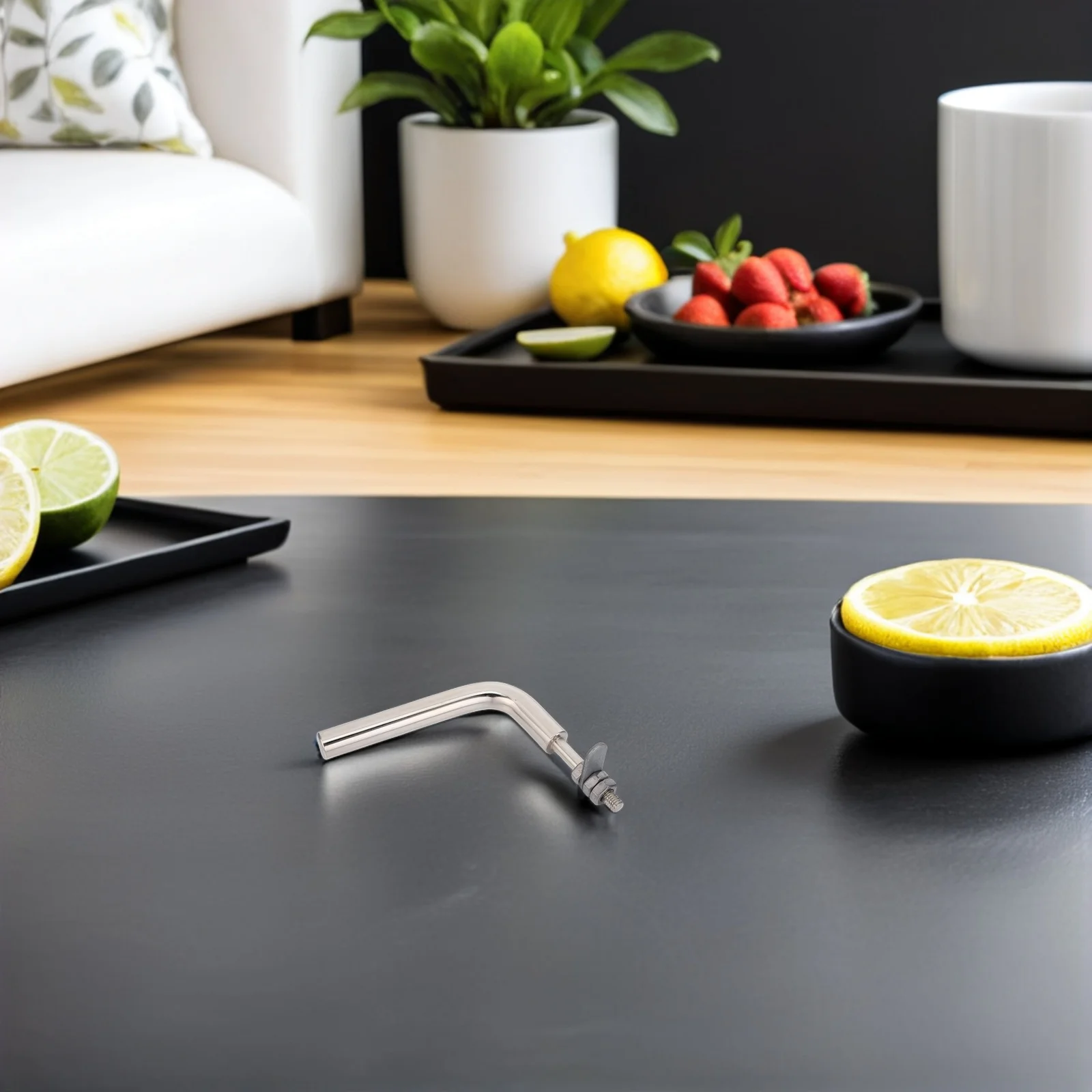 Fireplace Door Handle Replacement Heat-Resistant Handle For Wood Burning Stove Boiler Coal Stove Heavy Duty Hatch Cover