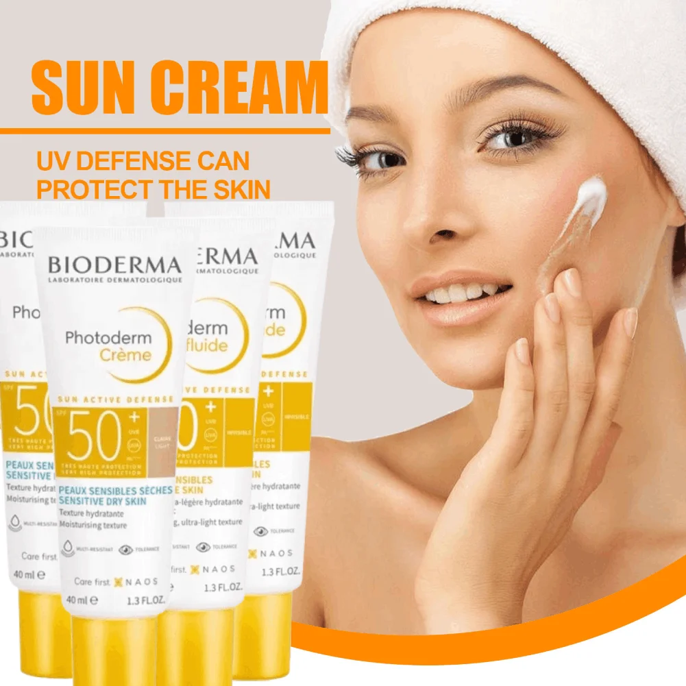 Protector Solar Facial y Corporal BIODERMA, Crema Blanqueadora, Bloqueador Solar, Crema Protectora para la Piel, Crema Facial Anti UV con FPS 50+
