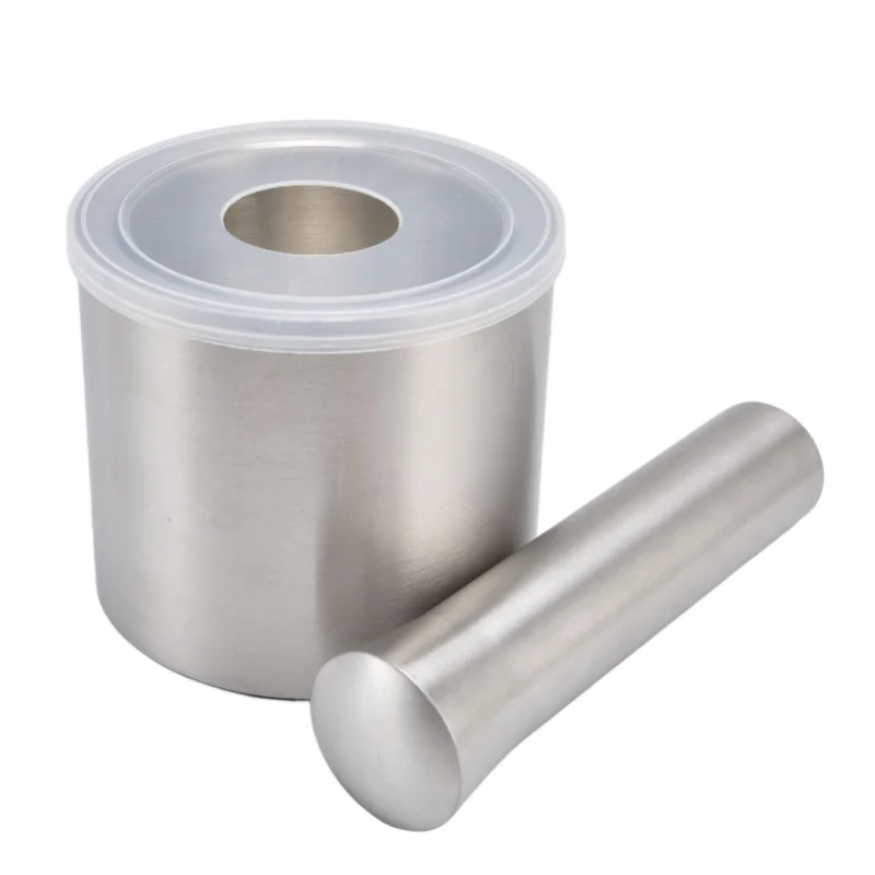 

Mortar Pestle Dual Structure Design Glossy Texture Practical Silent Cleanable Kitchen Grinder For Food