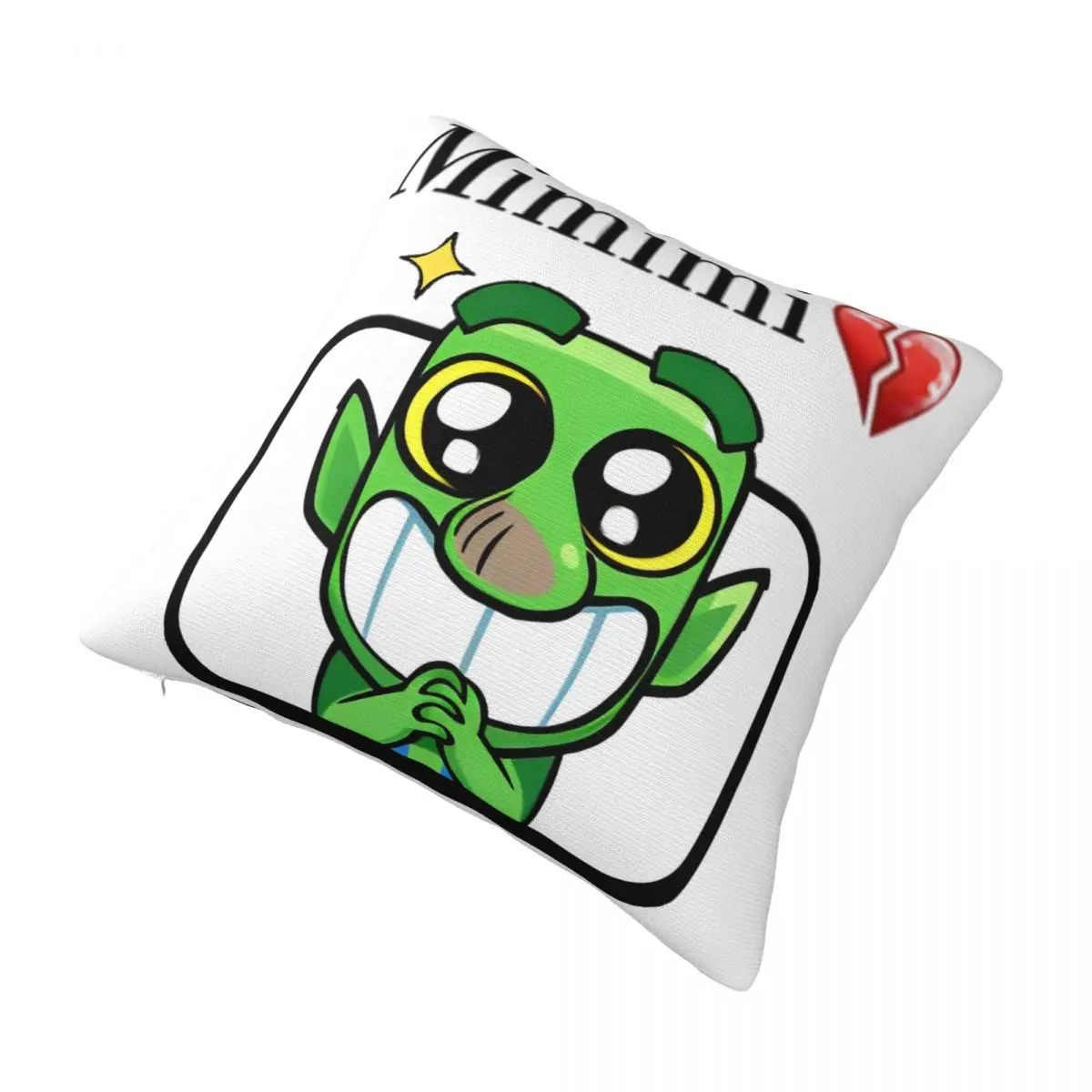 الصدامات Royalees عفريت البكاء MeMeMe سادات غطاء الوسادة رمي غطاء وسادة ديكورات المنزل مربع أحجام متعددة #3