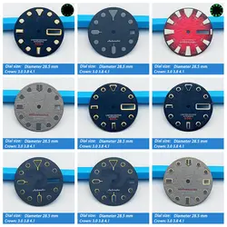 Watch Dial 28.5mm Dragon Totem Nh35 Dial Fit Nh35 Nh36 Movement Fit Skx007 Turtle Canned Case Watch Dial