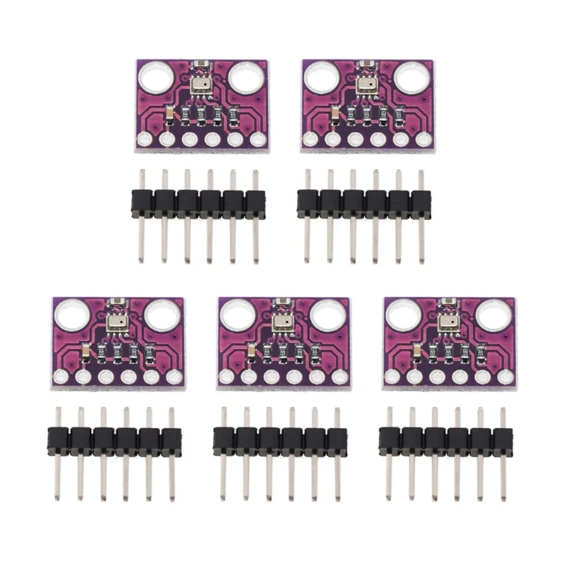 5 pz BME280-3.3 BME280 BMP280-3.3V Modulo Digitale Modulo Sensore di Pressione Barometrica di Temperatura per Arduino BMP280