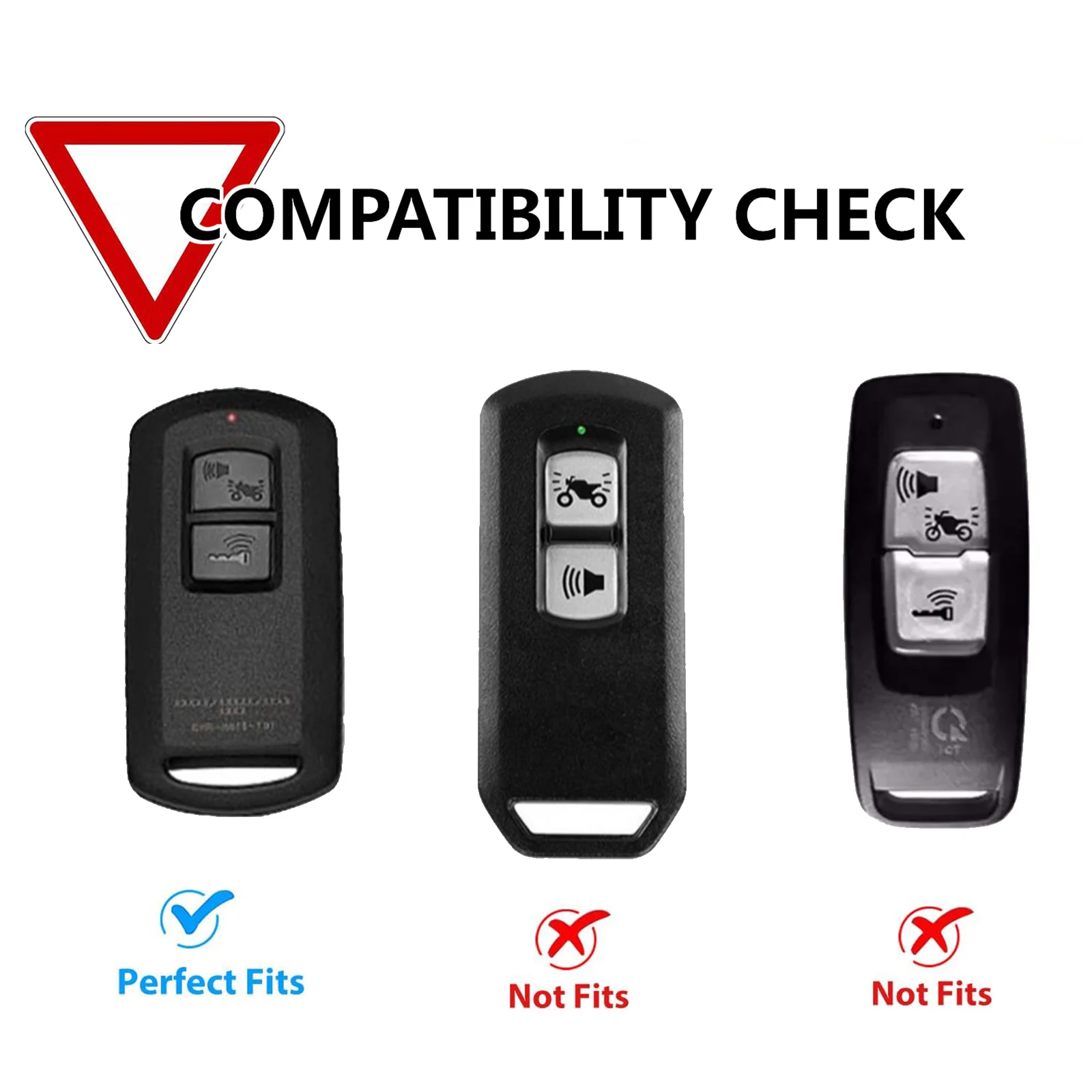 Silicone Remote Key Fob Case For HONDA VARIO PCX 150 K59 SH125 2 Button Smart Motor Key Shell Cover Keyless Jacket Sleeve