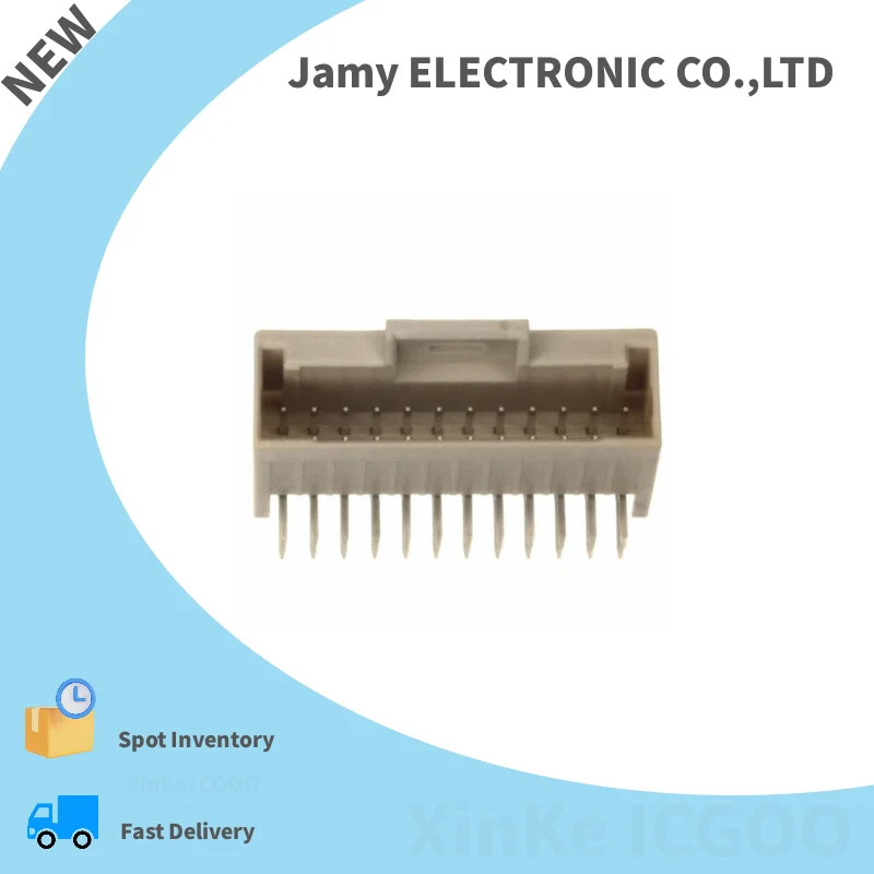 Original   501876-2440  5018762440  Pin base connector through hole, right Angle 24pos