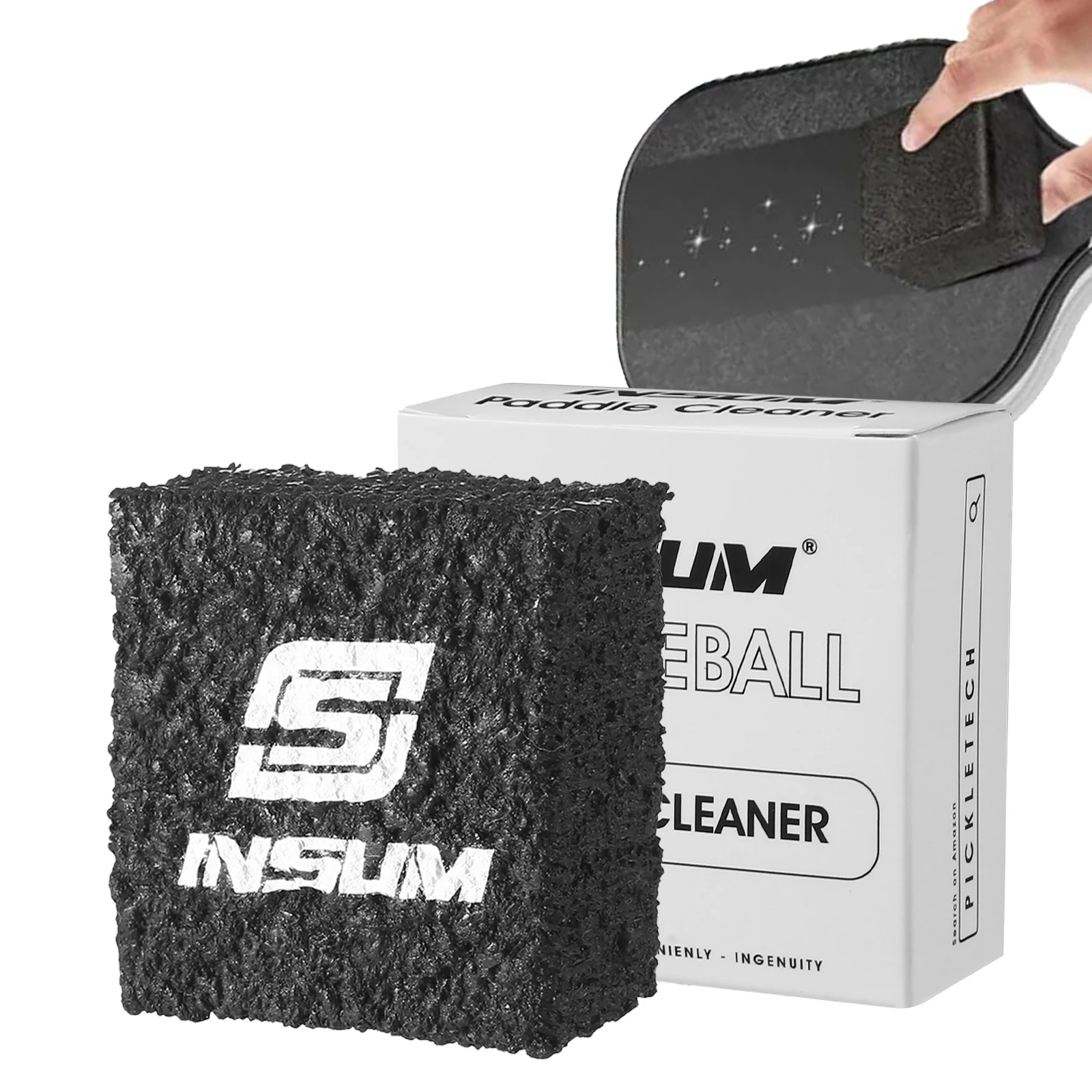 INSUM Professor Pickleball - منظف الكربون يزيل بقايا الكرة والأوساخ والخدوش لتنظيف مجداف كرة المخلل الفعال #1