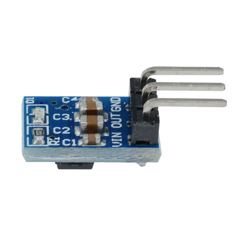 DC4.5V-7V to 3.3/5V Step-Down Module Voltage Regulator Down Power Supply Buck Module 3 Pins AMS1117 800mA Adjustable Boost Board