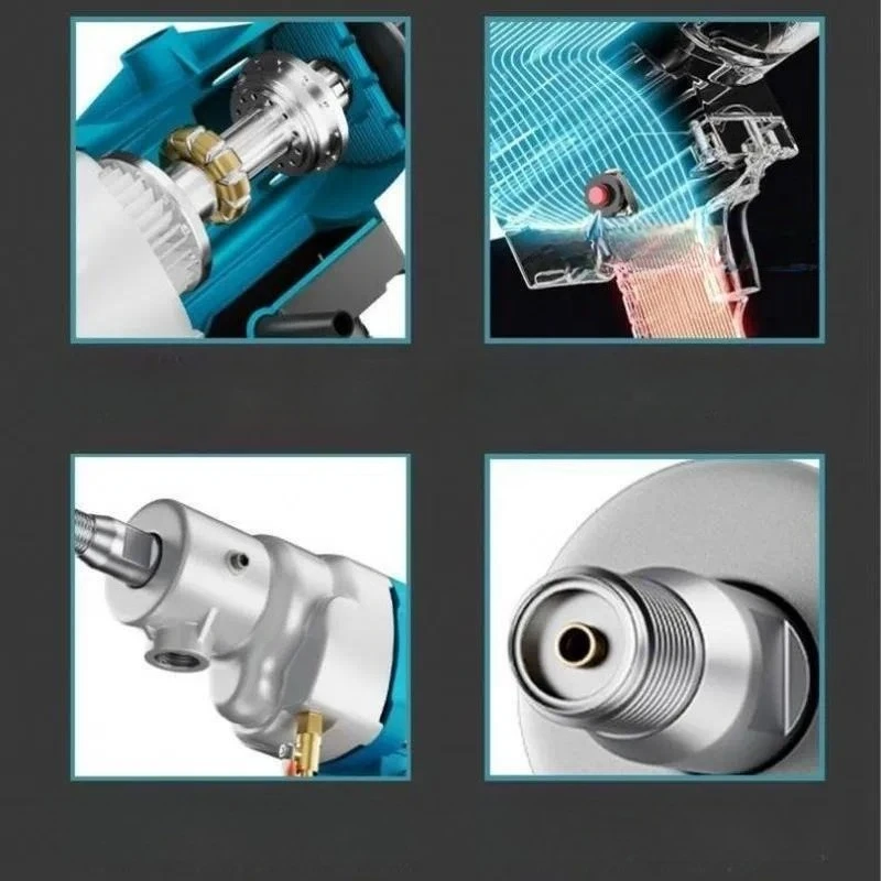 Roller core machine motor with pump bearings and gearbox, used for CNC core components in drilling