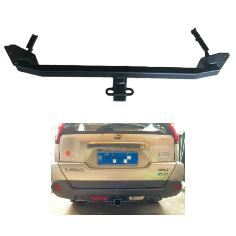 For Nissan X-Trail T31 2008 2009 2010 2011 2012 Trailer Hook Trailer Bar Rear Trailer Bar Tow Bar With Ball Square Mouth