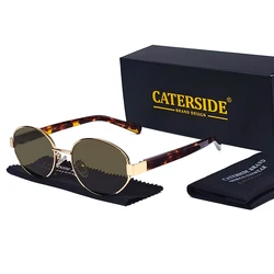 Retro Oval Framed Sunglasses  Personalized Fashion Wear Outdoor Driving Dating Party Nylon Lenses Sunglasses