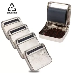 Portable Mini Metal Manual Rolling Machine 70/78/110MM Tobacco Roller Cigarette Case Box Cigarette Maker Smoking Accessories