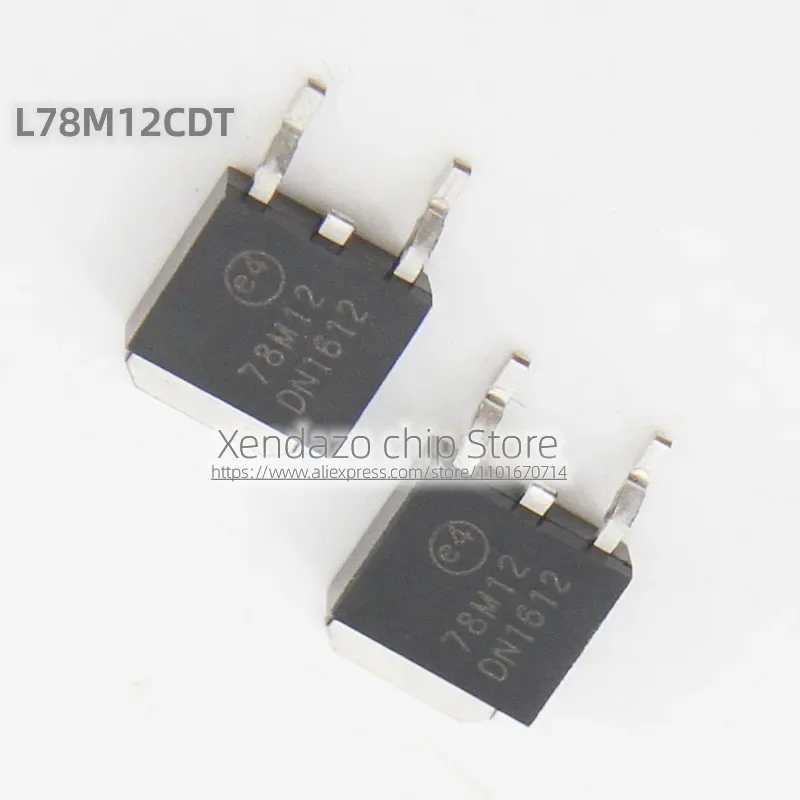 5pcs/lot L78M12CDT-TR L78M12CDT 78M12 TO-252 package Original genuine Three terminal voltage regulator