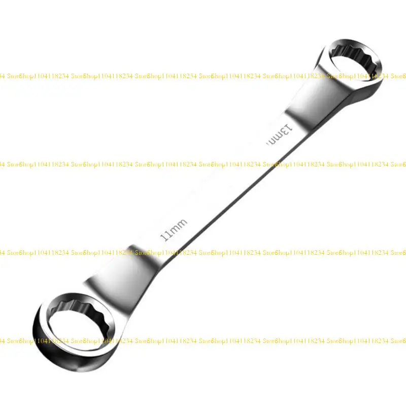 

P9FB 45 Degree Double End Box End Wrench Offset Spanner Garage Workshop Repair Hand Tool Hardened Offset Spanner Tool