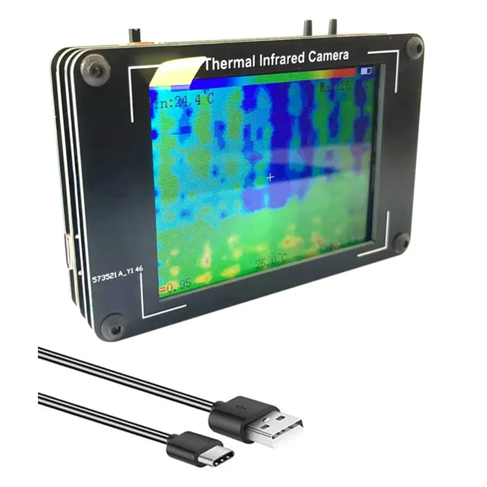 

Battery Operated Thermal Imaging Device 3.7V 1800mAh Lithium-ion Battery Infrared Sensor Measurement Accuracy 2 C