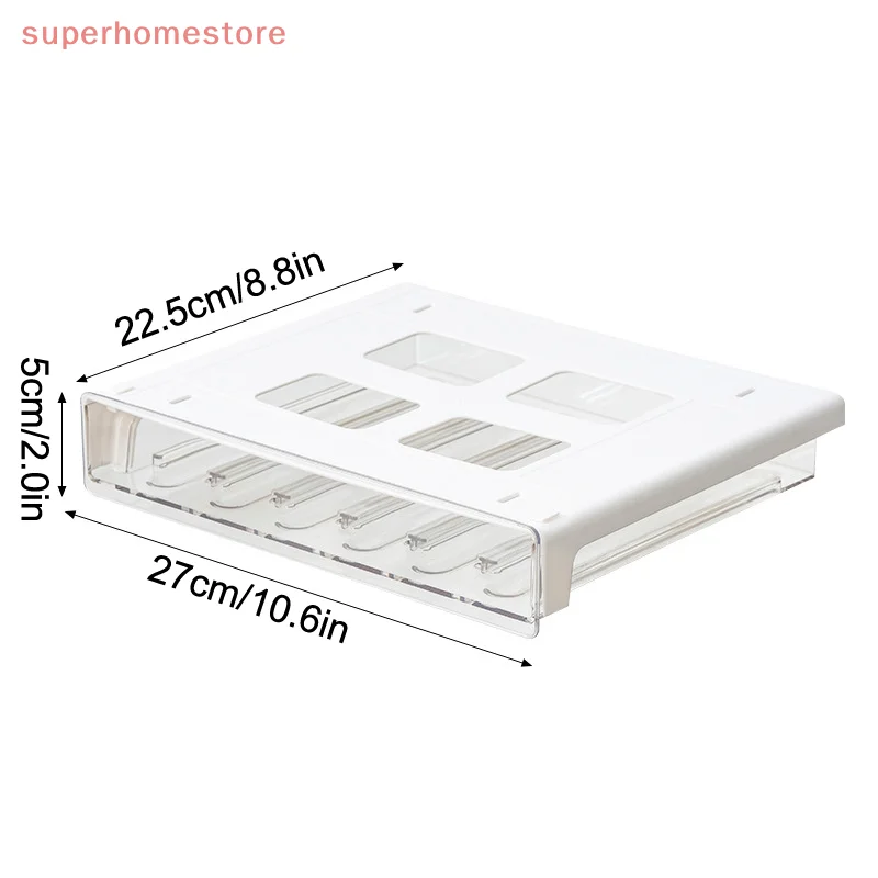 Coffee Capsule Holder Capsule Coffee Tea Bag Storage Rack Drawer Organizing Box No Punching Required Space Saving Storage Box