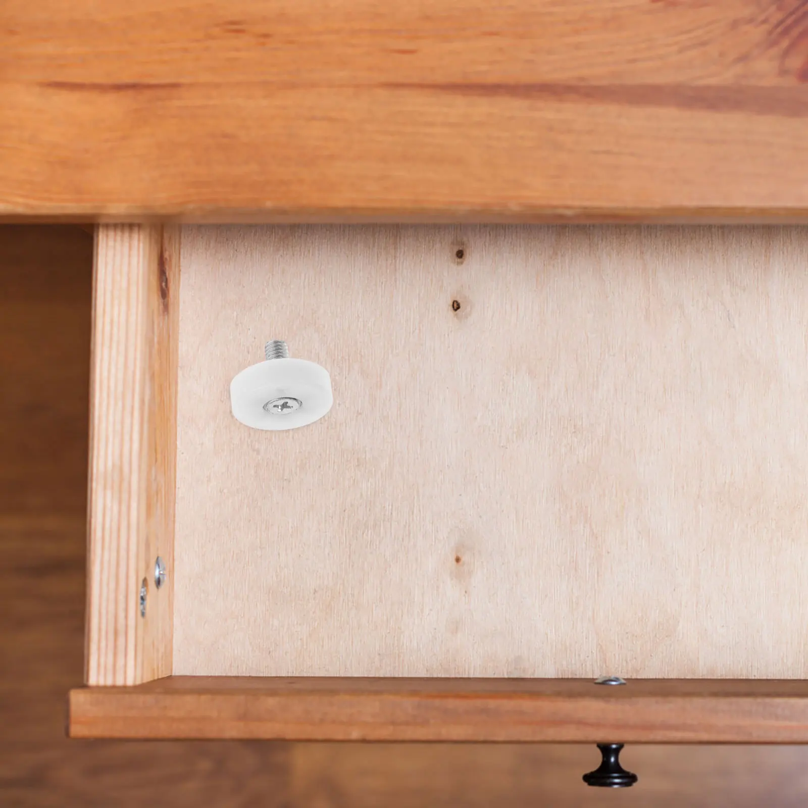 

10Pcs 25mm White Nylon Pulley Replacement for Sliding Door Rollers and Reliable Sliding Drawer Wheels Nylon Guide Pulley