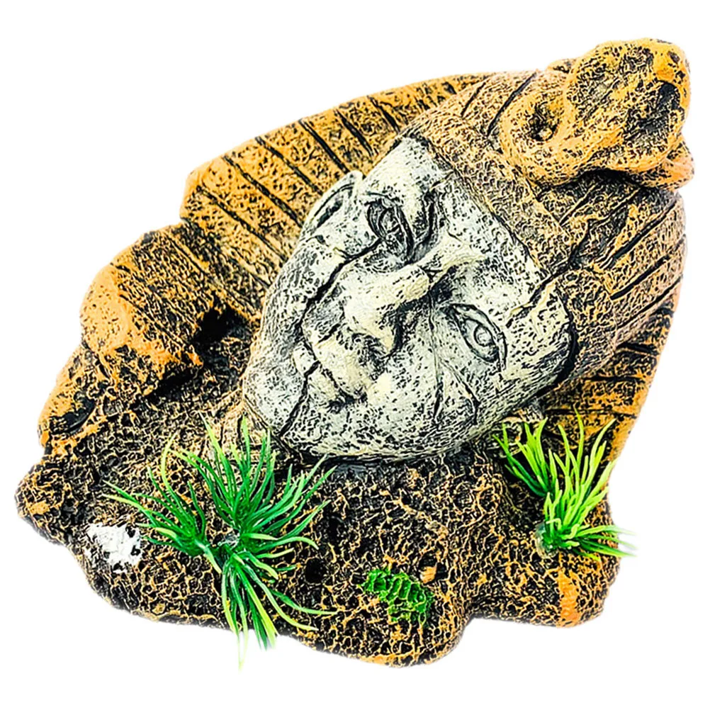 

Egyptian Fish Tank Decoration Resin Aquarium Cave Hiding Spot Fish Shrimp Shelter Underwater Ornament Egyptian Statue