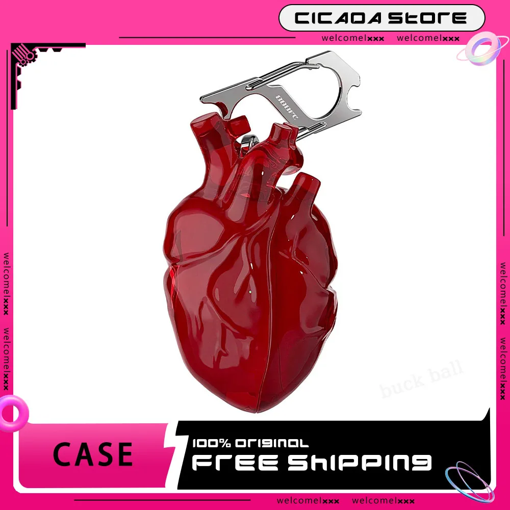 

808fc Heart Earphone Case Creative Earphone Air Pods Pro2 Case Customize Hearing Headphone Cases For Airpod3 Pro/Pro2 Phone Gift