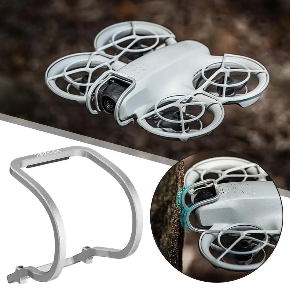 

Camera Lens Bumper Guard for DJI NEO FPV Drone Accessories Camera Safety Bumper Aluminum Alloy Anti-Collision Protect Bar Silver