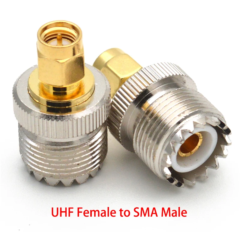 SMA Stecker Buchse auf RP SMA N BNC UHF PL259 SO239 TNC Kupfer Messing Adapter Gerade RF Koaxial Stecker Konverter – Detail 7