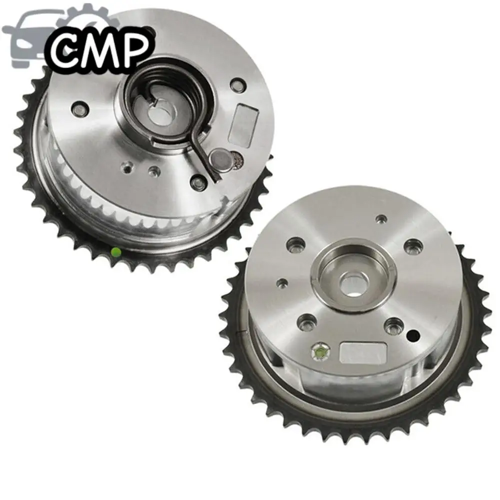 1pair Camshaft VVT Gears 24350-2G750+24370-2G750 Fit For G4KJ HYUNDAI KIA Sportage Tucson Optima Santa Car Repair Replace Parts