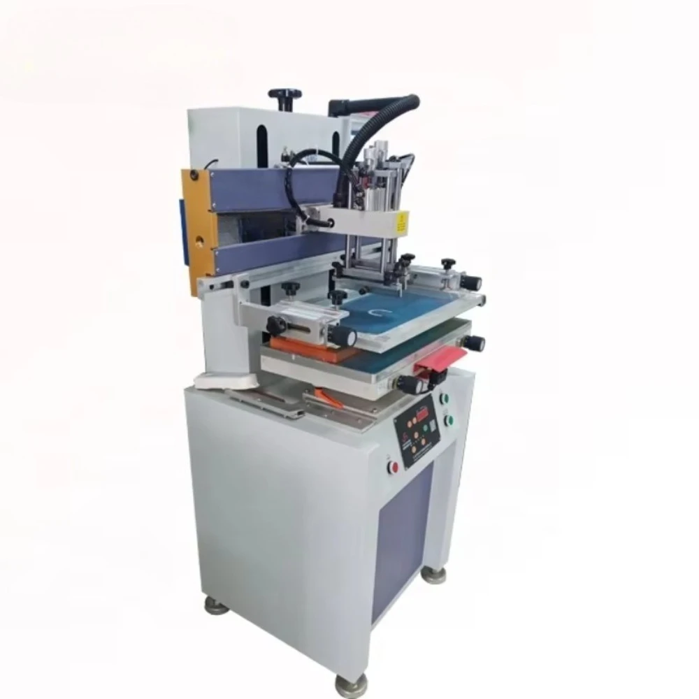 Factory Price Desktop Flatbed Silk Screen Printer Pvc Material logo Printing Machine