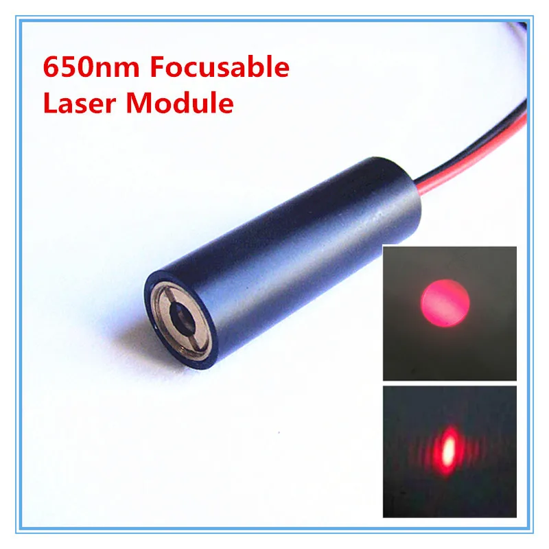 

Focusable Laser Locator D10mm 3/5V DC 5mW 650nm Red Dot Laser Module Positioning for Laser Machine Cutting