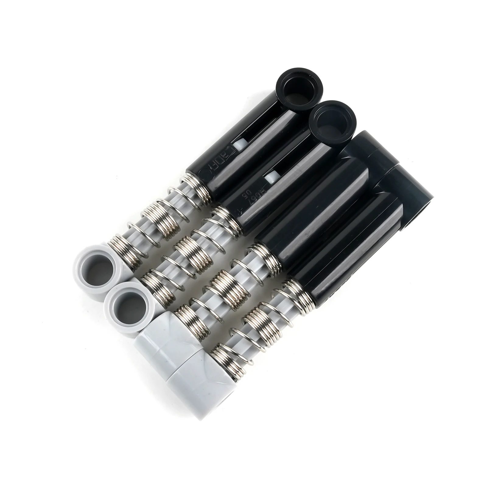 4 szt. Miękka/twarda sprężyna ramię amortyzatora technologia klocki części 11L/9,5L ramię amortyzujące MOC cegły DIY zabawki dla 18404 76537