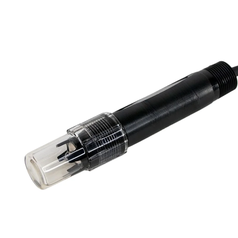 Industrial PH Electrode Probe, PTFE Water Quality PH ORP Sensor For Sewage Acidity Monitor