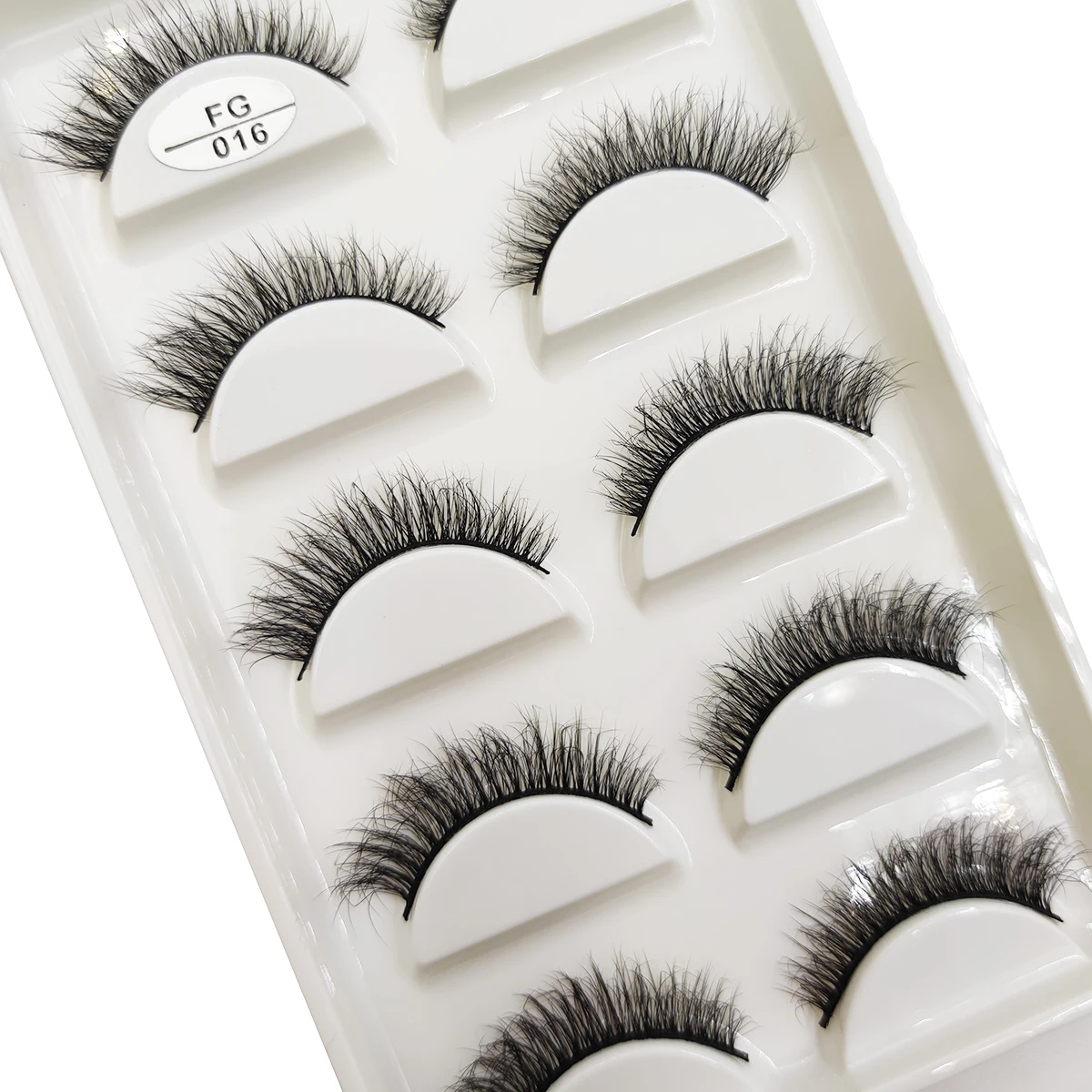 5 Pairs 3d Natural Mink False Eyelashes Fluffy Soft Fake Eye Lashes Stage Make up Faux Cils Maquiagem cilios tools