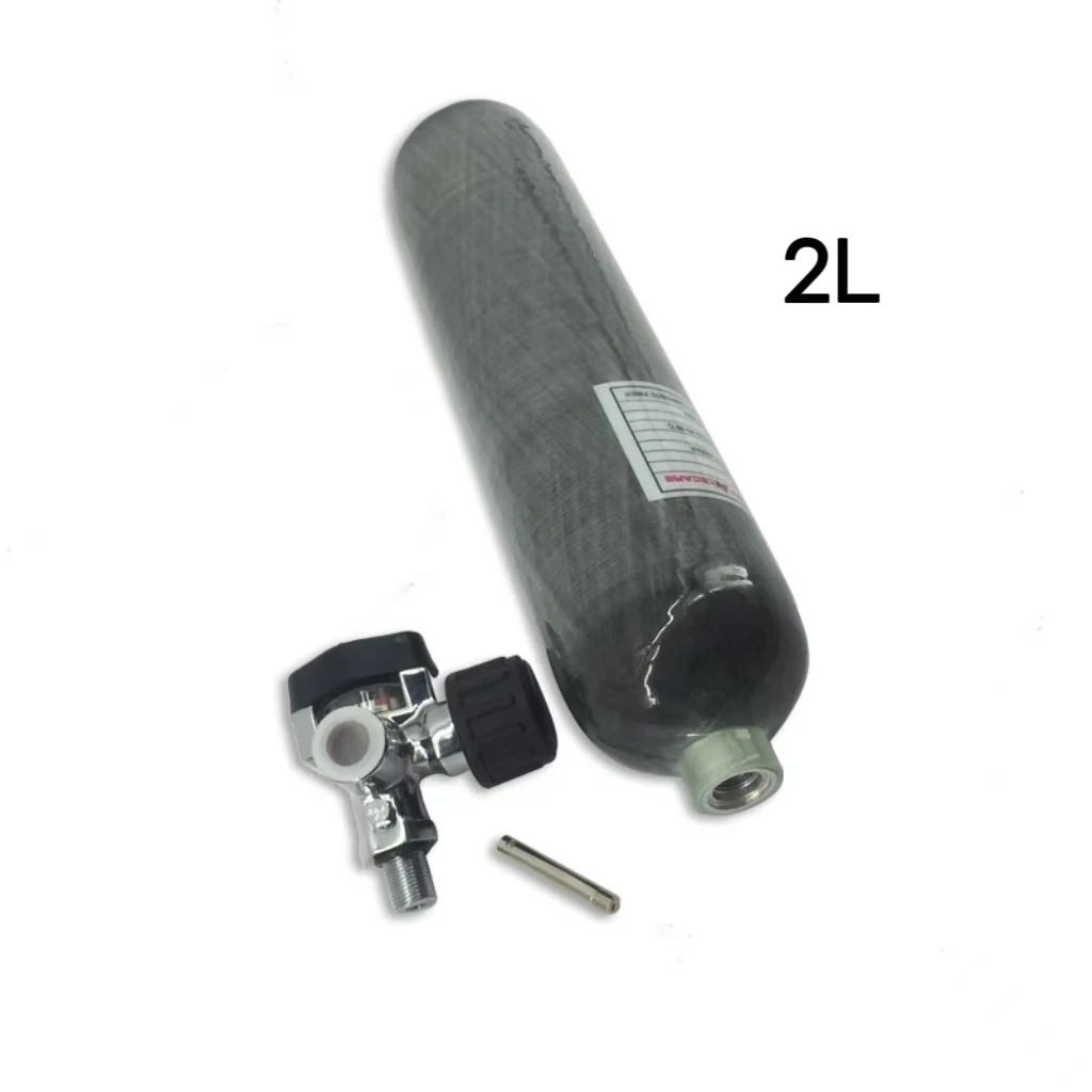 

ACECARE 2L 4500PSI 300Bar цилиндр из углеродного волокна воздушный бак воздушный бак с манометром высокого давления клапан пожаротушения дайвинг M18 * 1,5