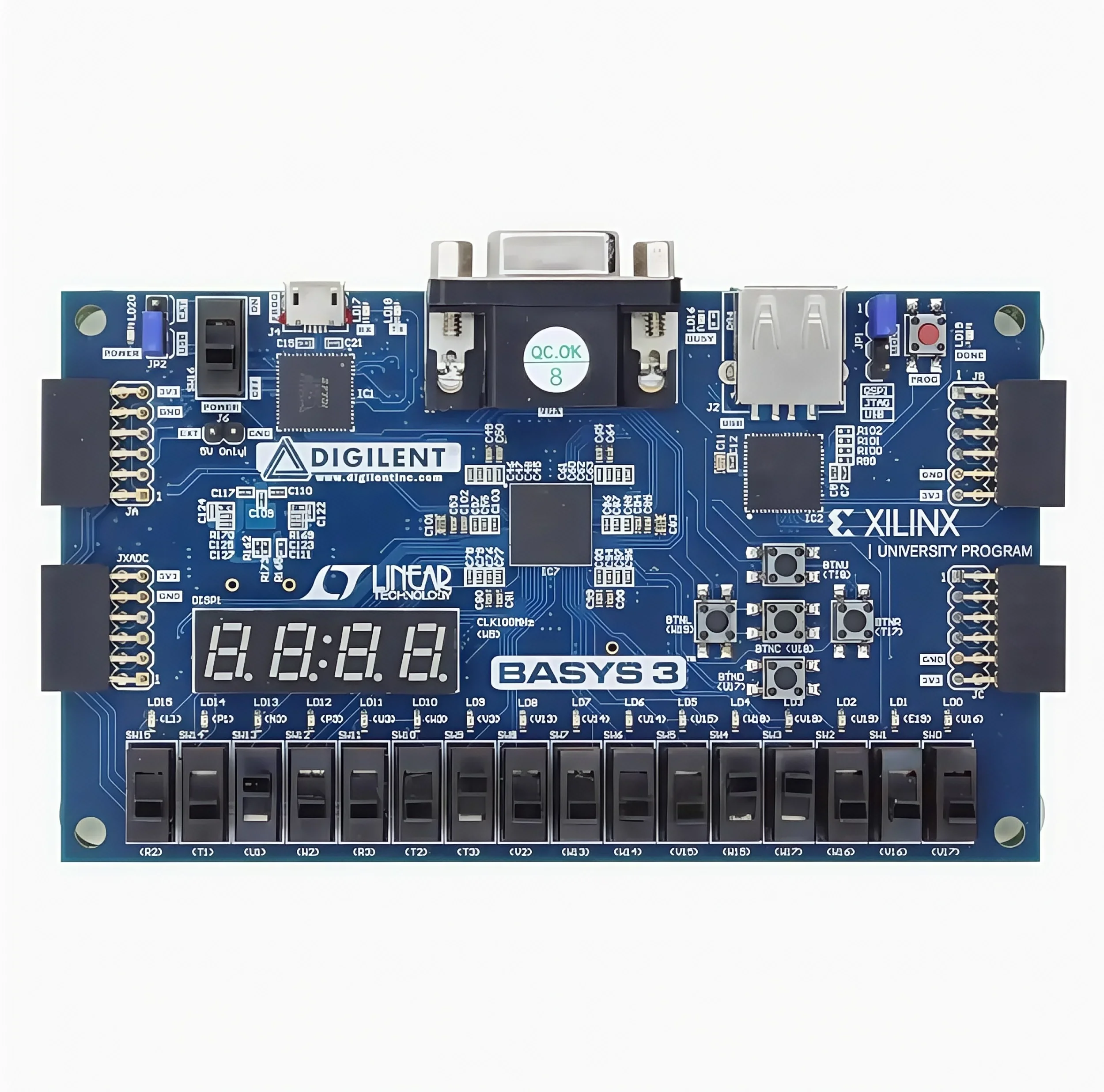 SmCpBasys3 Artix-7 Xilinx FPGA Development Board Basys 3 410-183 Digilent