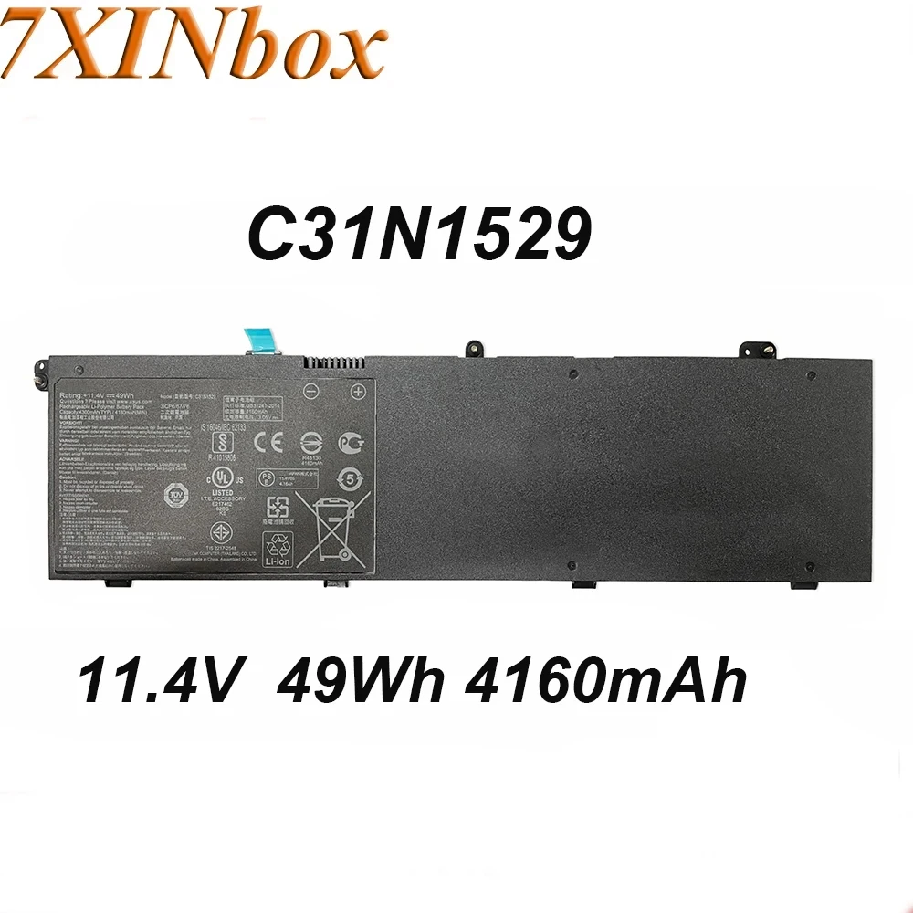 7XINbox C31N1529 C31P0C1 11.4V 49Wh Laptop Battery For ASUS B8230 B8230UA BU203U B8230U BU203UA-1A BU203UA1A BU203UA-F1 Series