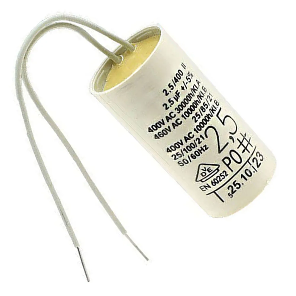 For Boiler Maintenance 49*24.5mm Water Pump Capacitor Water Pump Capacitor Pump Capacitor Reactive Power Compensation