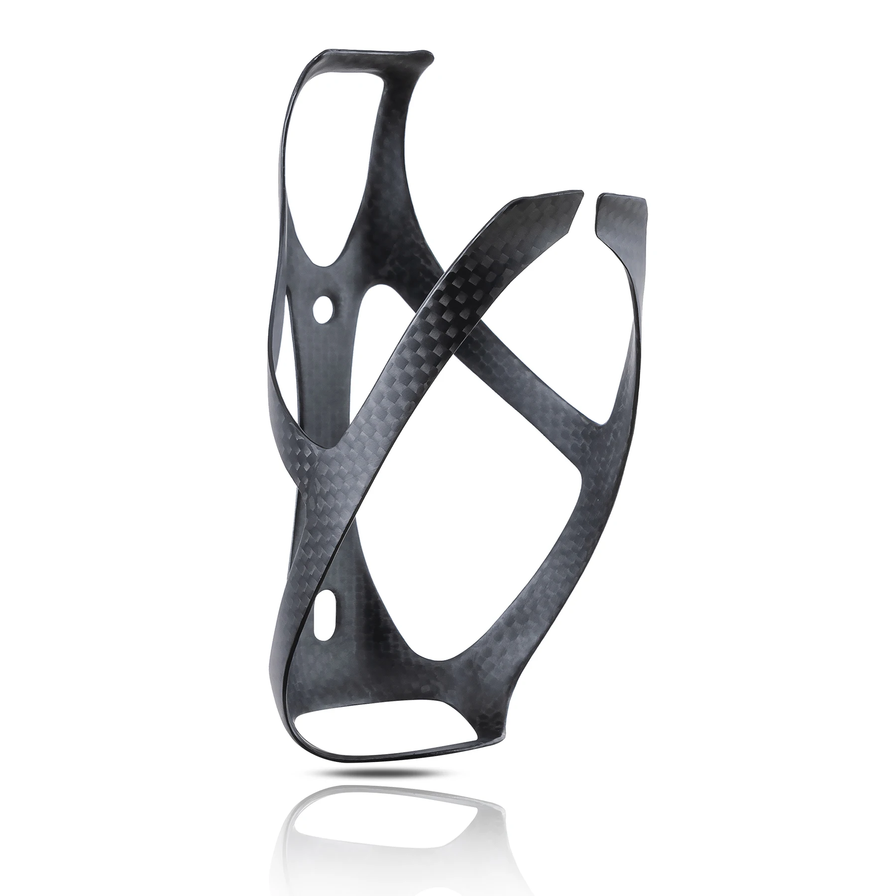 HUALONG Geen Logo 3K Koolstofvezel Fiets Bidonhouder MTB Road Grind Fiets Bidonhouder Kooien Mat Zwart, Gewicht (19