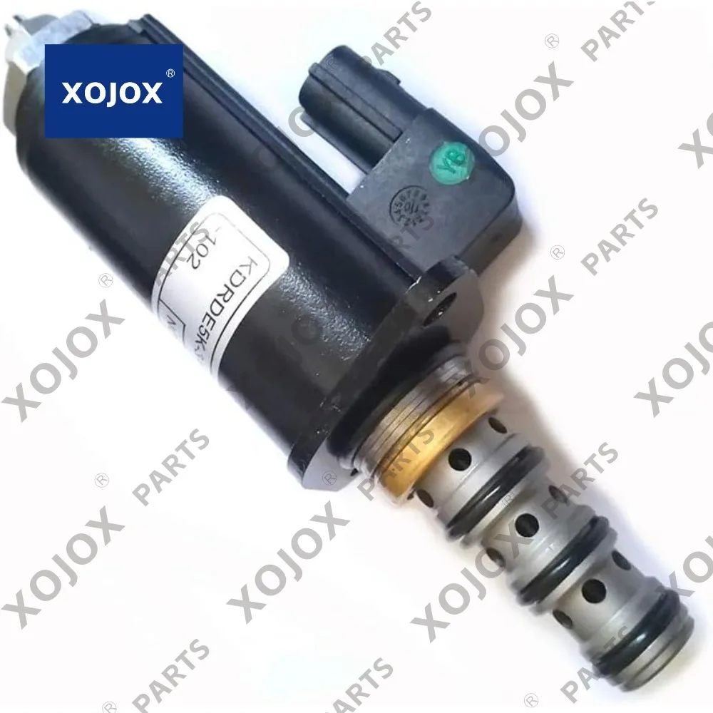 

XOJOX YN35V00041F1 Proportional Hydraulic Pump Solenoid KDRDE5K-31 30C50-102 For Kobelco SK200-6 SK200-6E Hydraulic Pump Solenoi