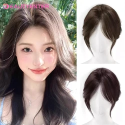 BeautyEnter Synthetic Bangs wig for women with natural fluffiness and increased hair volume 3D eight character facelift bangs