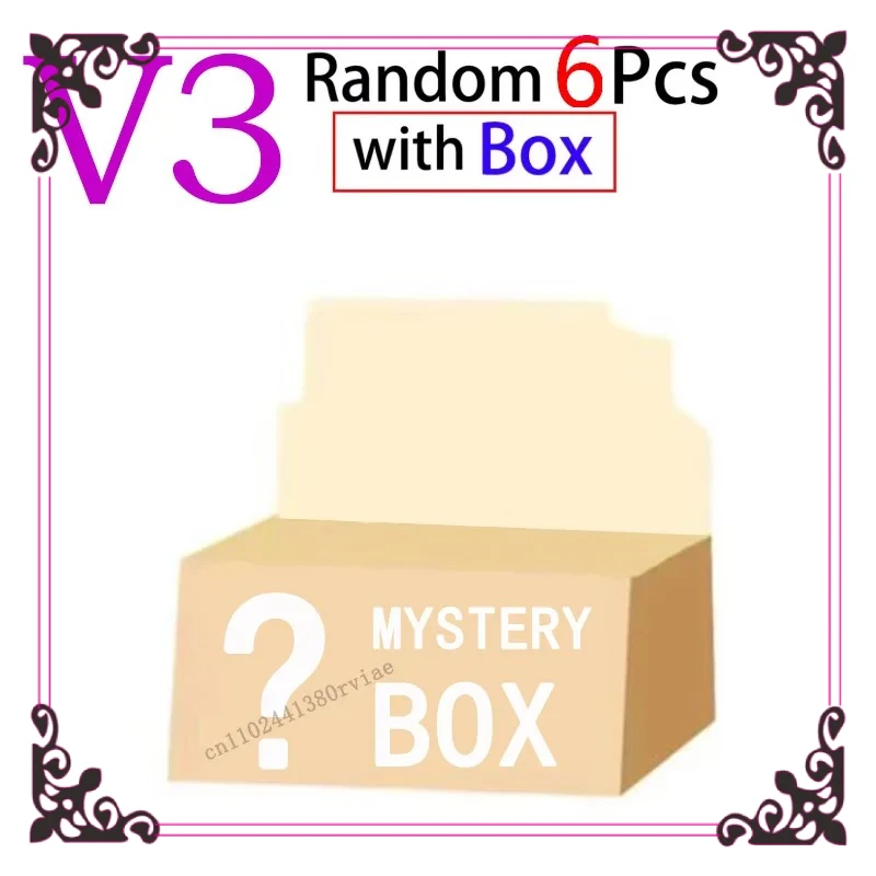 جديد V3 دمية الوحش صندوق سلسلة لطيف الوحش أنيمي شخصيات أفخم/معكرون قلادة المفاتيح هدية عيد ميلاد