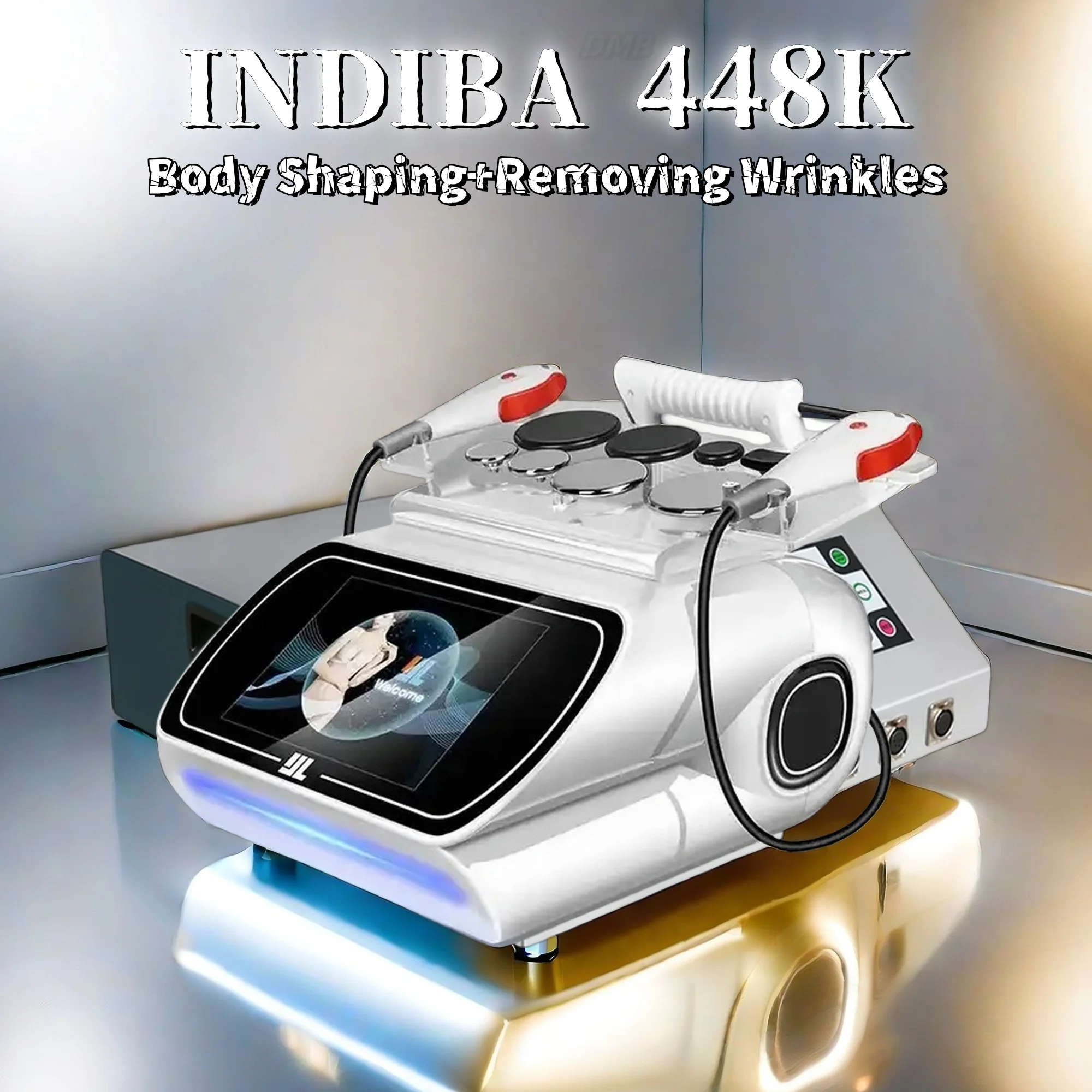 INDIBA Deep Care Portable 448KHZ RF Tecar Therapy RET CET Diathermy Body Sliming Machine Pain Relief Skin Care 2025 NEW