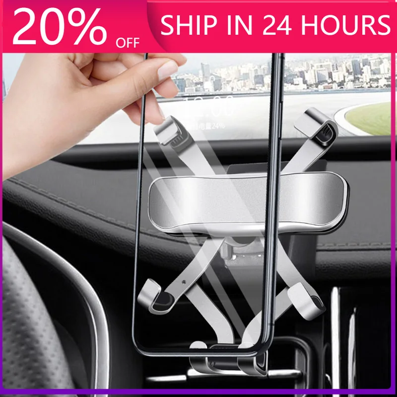 NEW Car Styling Mobile Phone Holder For Changan CS55 Plus Eado Plus 2019-2023 Air Vent Mount Gravity Bracket Stand Accessories