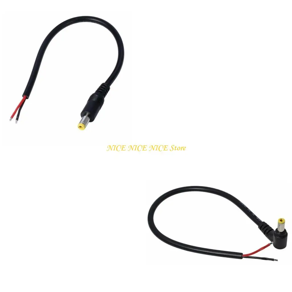 

Power Cogtail Cable DC5525 5.5x2,5 мм мужской штекер с открытым концевым концом для камеры