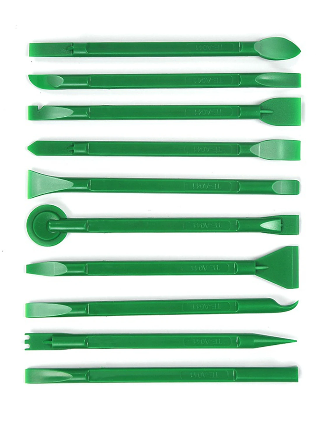 

Multi-functional 10-piece set of double-headed crowbar professional repair tool set, plastic portable