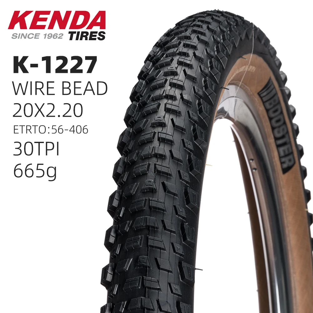 20X2.20 24X2.20 KENDA K1227 BOOSTER MOUNTAIN BICYCLE TIRE KIDS BIKE TYRE K-1227 XC