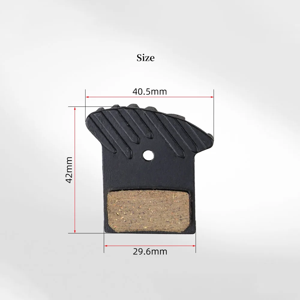 NUTT Bicycle Hydraulic Disc Brake Pads Semi-metal Resin Heat Dissipation  Scooter Brake Pad For NUTT Hydraulic Brake-A1/A2/A5-D