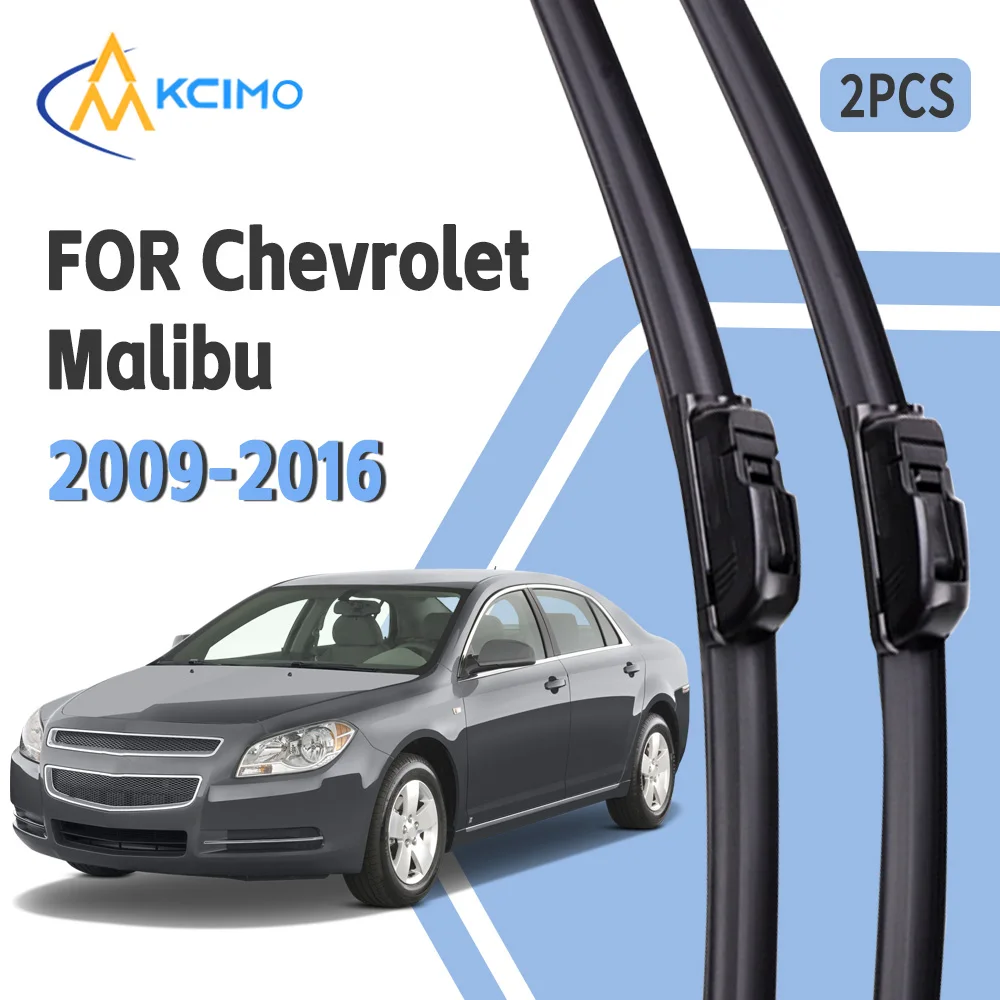 

For Chevrolet Malibu 2009-2016 U Type Wiper Blades Soft Rubber High Clear Easy Installation All Seasons Car Windshield