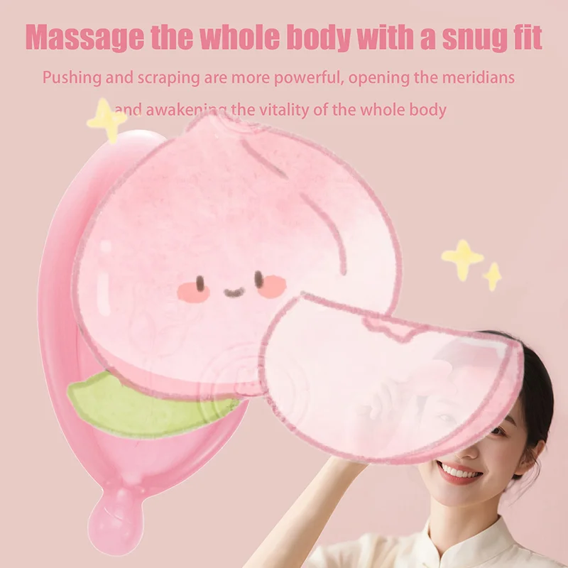 

Face Lifting Guasha Resin Scraping Massage Facial Scraper Tool Eye SPA Massage Plate Reduce Puffiness Nose Lifting Face Massager