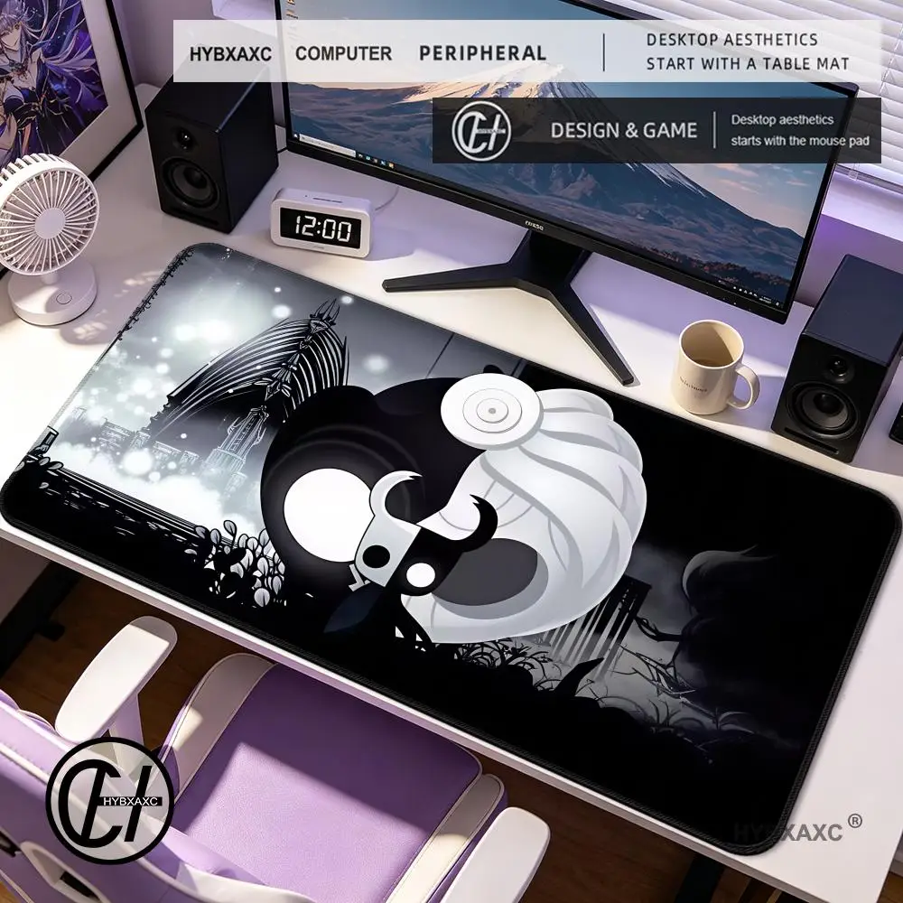 

HYBXAXC PC Gamer MousepadsHD Printing Cool H-ollow K-night S-ilksong MousePad TableMats Computer Mousepad Company